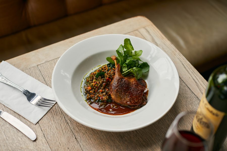 Food at The Three Crowns